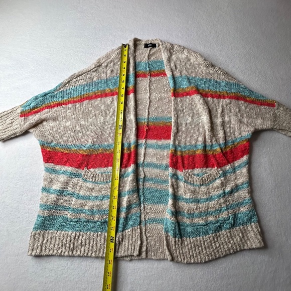 BDG Women Striped Cardigan Sweater Medium Urban Outfitters - Picture 7 of 11